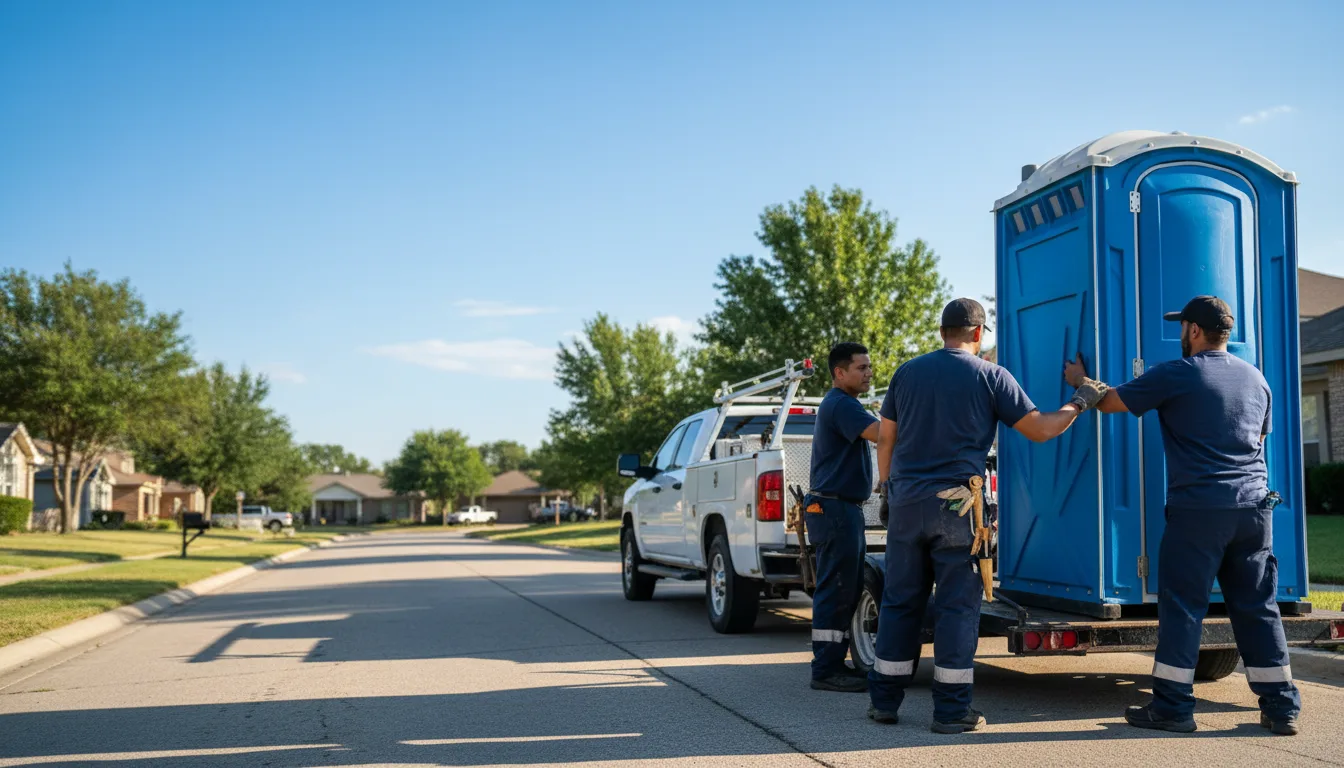 Portable Toilet Rental in Anderson, SC near me